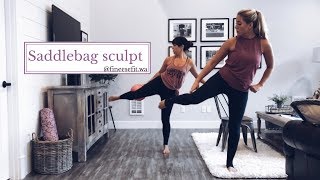 Barre Saddlebag Sculpt [upl. by Ecyal]