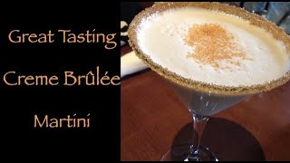 124 How to make a Creme Brûlée Martini [upl. by Sucy]