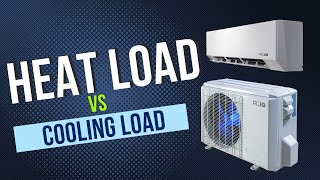 Discover the Difference Between Heating and Cooling Loads for Sizing Ductless Mini Splits [upl. by Sternlight]