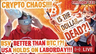 Crypto Otaku  BITCOIN 59K LABORDAY HOW MUCH BTC DO YOU NEED TOP 510  BSV vs BTC Episode 121 [upl. by Allegna]