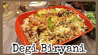 Degi Biryani Recipe by Rahi Cooks  Special Beef Degi Biryani Recipe  Rahi Cooks [upl. by Killie]