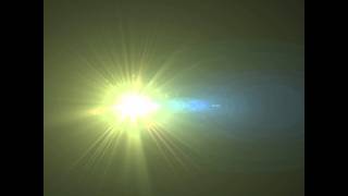 Powerful Yellow Sun Lens Flare  4K Reslolution [upl. by Oderfigis]