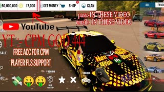 CPM🔥💥 FREE ACCLOVE CPMCAR PARKING FREE🎁🎁 ACCOUNT part24💥🔥 [upl. by Hortensia755]