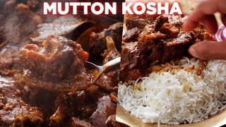 The Perfect Mutton Kosha Recipe [upl. by Aihsetan]