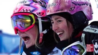 Justine Chloé DufourLapointe talk about being sisters and competitors [upl. by Litt722]