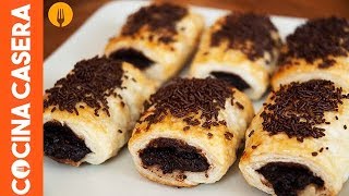 Napolitana de Chocolate caseras [upl. by Neellek952]