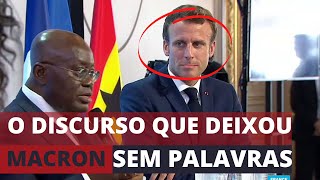 O INCRÍVEL DISCURSO DO PRESIDENTE DO GANA SOBRE AFRICA [upl. by Zertnom528]