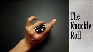 Poker Chip Trick Tutorial Knuckle Roll [upl. by Latham234]