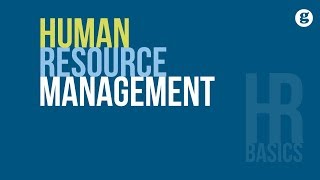 HR Basics Human Resource Management [upl. by Robena]