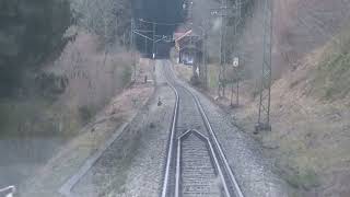 Führerstandsmitfahrt bei der Höllentalbahn [upl. by Ahsinnod]