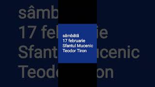 calendar ortodox februarie 2024 [upl. by Matthew]