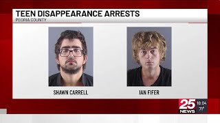 Iowa duo arrested in Peoria on suspicion of harboring a runaway [upl. by Whitelaw127]