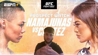 Prospect Watch UFC Fight Night Rose Namajunas vs Tracy Cortez After Show Reaction [upl. by Karlotte]