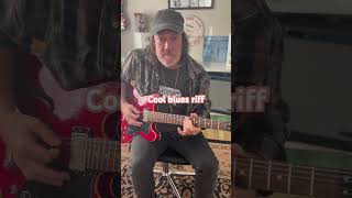 Cool blues riff guitar howtoplayguitarforbeginners guitarmusic [upl. by Yrellih]