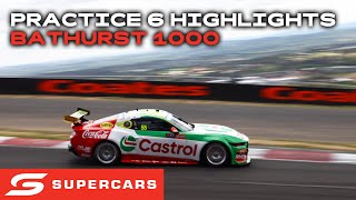 Practice 6 Highlights  Repco Bathurst 1000  2024 Repco Supercars Championship [upl. by Aerdnwahs]