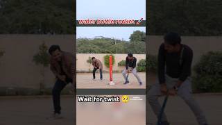 Water bottle rocket launch 😲 physics wala vs Mr hacker 💪mrexperimenthacker shorts [upl. by Adelaida]