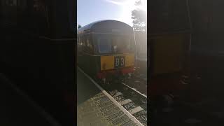 Diesel Railbus at Weybourne  BR Class 101 51188 and Class 104 DMU 56182  North Norfolk Railway [upl. by Charla]