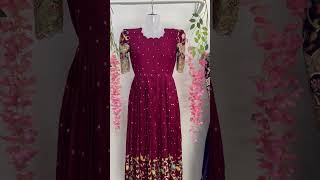 Kalamkari Long frocktrending fashion kalamkari boutiquestyle [upl. by Milinda191]