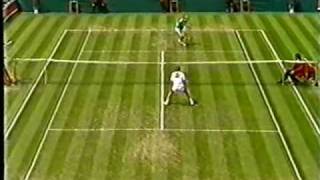 Edberg v Becker  88 Q F 14 [upl. by Seem]