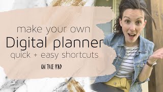 How to Make a Digital Planner  iPad Pro [upl. by Niltiac]