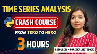 Complete Time Series Analysis for Data Science  Data Analysis  Full Crash Course  Statistics [upl. by Ynehpets]