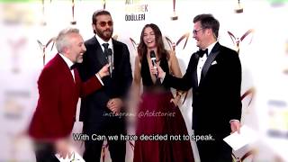 Demet Ozdemir and Can Yaman quotAre you Datingquot interview Altin kelabek [upl. by Jar]