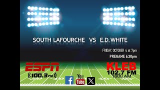 South Lafourche TARPONS vs ED White CARDINALS [upl. by Trebloc504]