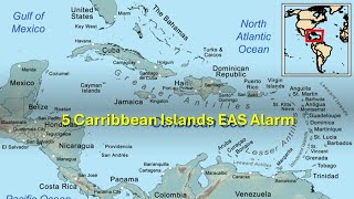 EAS Alarm YouTube  Caribbean Islands EAS Alarm [upl. by Magner]