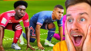 Wer ist der SCHNELLSTE SPIELER in FIFA 22 👀⚡️ Speed Test [upl. by Diao]