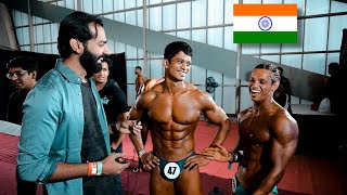 Meeting Natural Bodybuilders Of India  HSF Expo Day 1 [upl. by Zeiger]