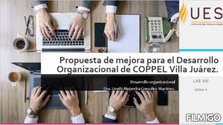 Propuesta de mejora para el Desarrollo Organizacional de Coppel Villa Juárez [upl. by Radu]