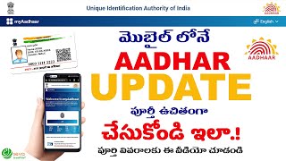 Aadhar Update in Mobile 2024 [upl. by Mushro486]