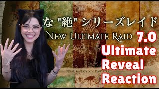 FFXIV 70 NEW ULTIMATE ANNOUNCEMENT REACT amp BONUS EDEN VIDEO [upl. by Desdamonna]