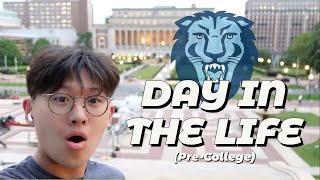 Day in the Life  COLUMBIA PRECOLLEGE  VLOG  sean park [upl. by Aseefan]