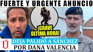 ESCÁNDALO DESTAPAN LA MANIOBRA OCULTA DE FELIPE VI QUE DEJA PÁLIDO A SÁNCHEZ POR DANA VALENCIA [upl. by Reina]