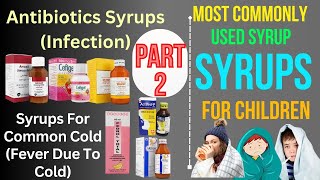 Childrens Syrups For Cold Fever and Infection [upl. by Arthur]