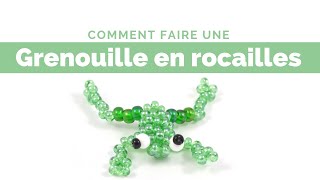 Grenouille en rocailles  À faire avec nos toutpetits [upl. by Peppi]