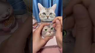 New Work Needle Felted Cat  Needle Felting ASMR  Needle Felting Cats [upl. by Isidoro]