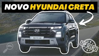 NOVO HYUNDAI CRETA  O SUV ganhará em breve uma reestilização [upl. by Ahsinaw161]