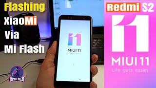 FLASHING REDMI S2 MIUI 11 GLOBAL VIA FASTBOOT  WORK ALL XIAOMI DEVICE [upl. by Etteluap469]