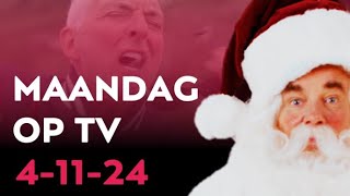 Wat is er vanavond maandag 4 november 2024 op tv [upl. by Llennhoj]