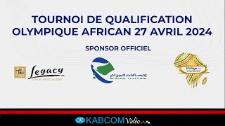 Tournoi de qualification olympique Africain 2024  Piste rouge [upl. by Naira]