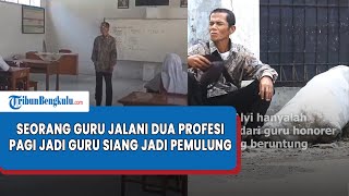 Cerita Pilu Guru Honorer di Sukabumi Pulang Mengajar di Sekolah Alvi Noviardi Jadi Pemulung [upl. by Xuagram]