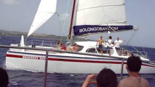 Catamaran ride in St Thomas USVI [upl. by Holly674]