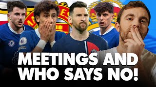 🚨 MESSI BLITZ NO TO MAN UNITED CHELSEA DRAMA HAVERTZ JOÃO FÉLIX NOW… [upl. by Arit]