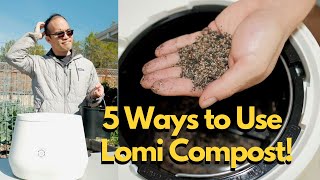 5 Ways to Use Compost from the Lomi  How to use Lomi quotCompostquot in the Garden [upl. by Suirrad]