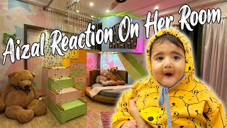 Aizal Reaction On Her Room  50 Families Main Rashan Bags Bant Diye [upl. by Ivanna543]