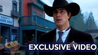 EXCLUSIVE LEGENDS OF TOMORROW Clip Atom is the New Sheriff in Town [upl. by Sweyn]