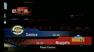 Seattle Sonics vs Denver Nuggets [upl. by Amej562]