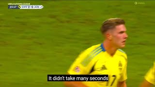 Viktor Gyökeres Goal Sweden vs Azerbaijan 60 All Goals and Extended Highlights [upl. by Nawrocki177]